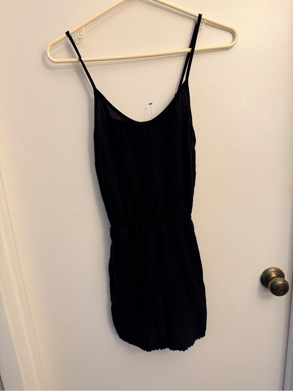 Mossimo Supply Co. Black Spaghetti Strap Romper